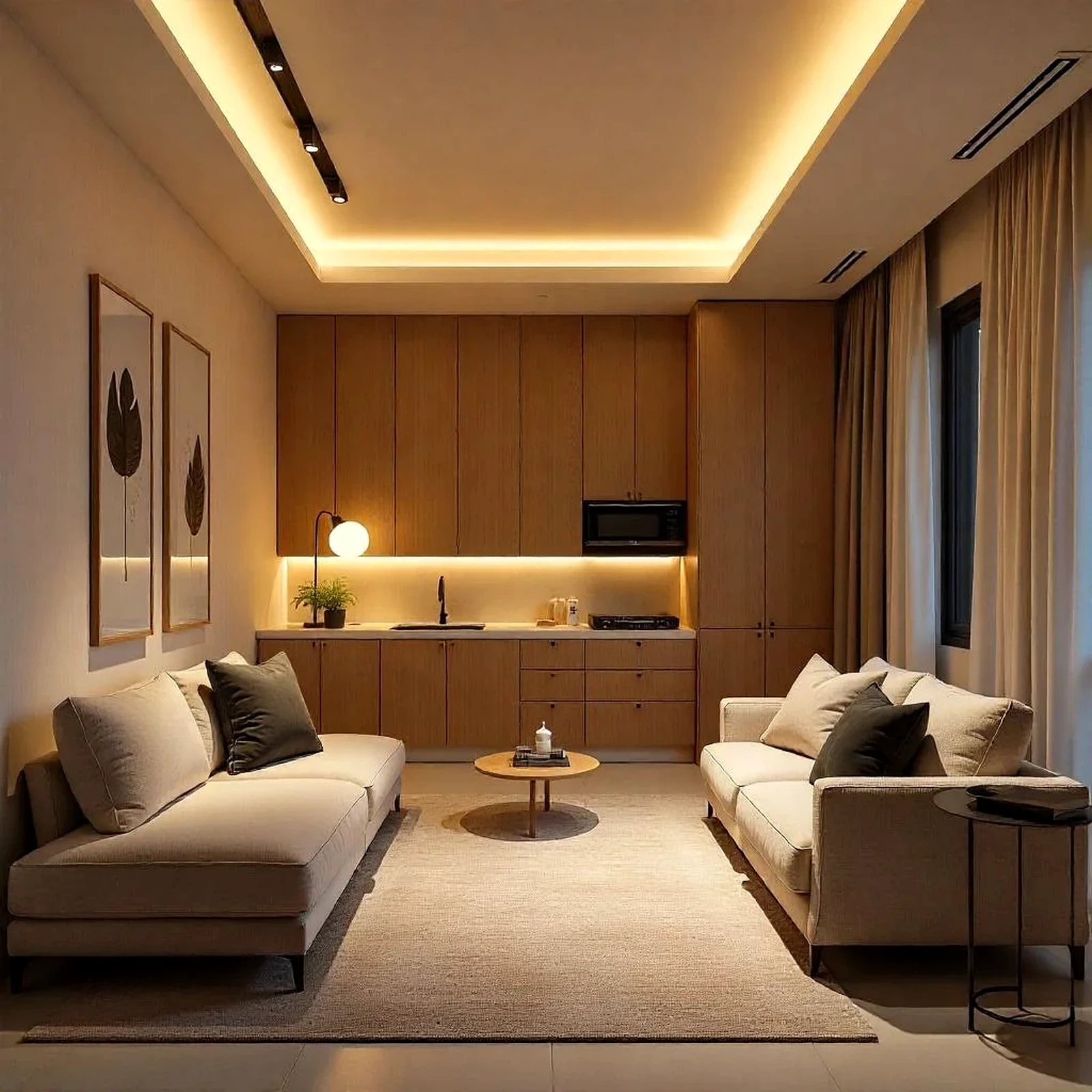 Ambient Lighting - How to Bring the Feel of a Hotel into Your Home Interior Hyderabad | OliveOak Interiors