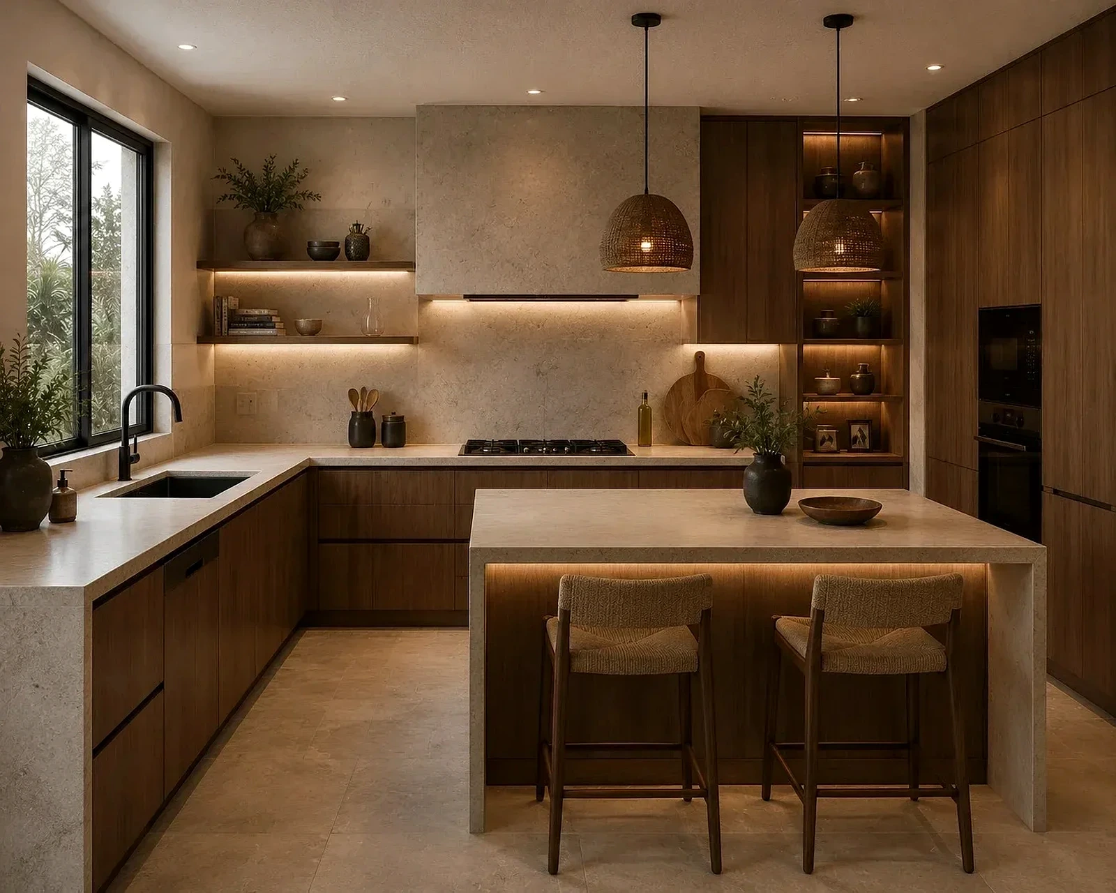 Kitchen Backsplash Interior Design Ideas - Kitchen Backsplash Ideas for Modern Indian Homes Hyderabad | OliveOak Interiors