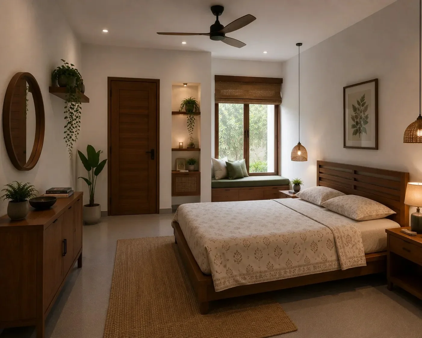 Bedroom interior design in kondapur