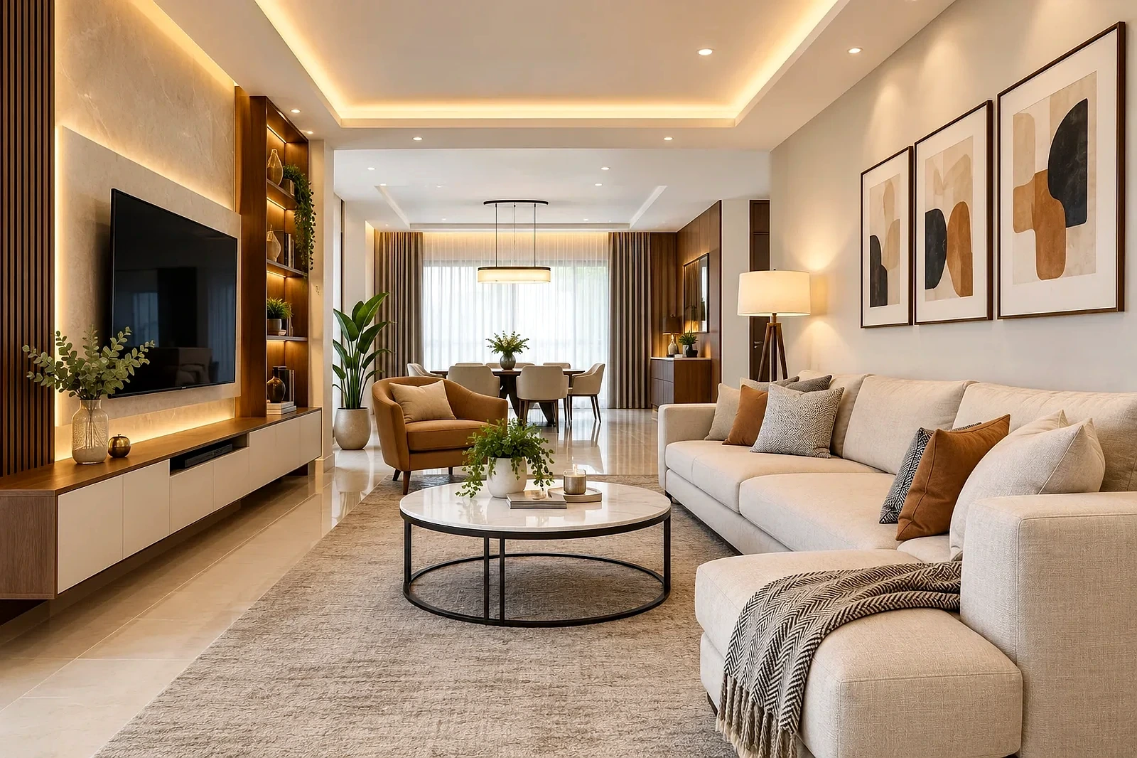 Modern Home Interiors in Hitech City
