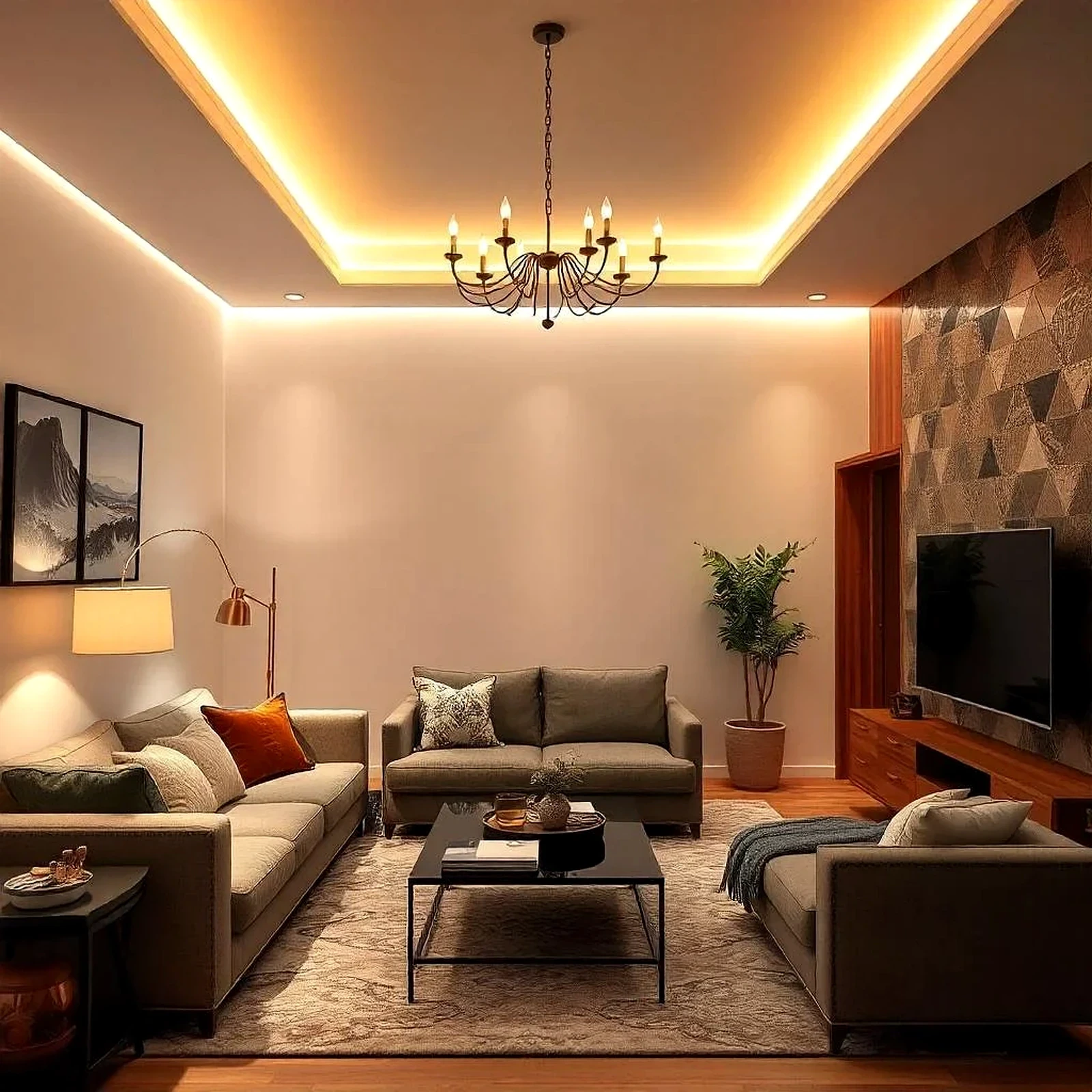 Living Room Interior Design Ideas for Modern Hyderabad Apartments